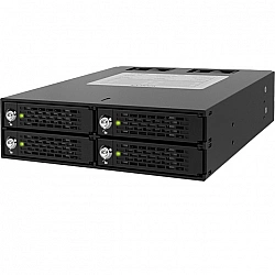 Server backplane 4x6.3cm SATAI-III SAS in 1x5.25