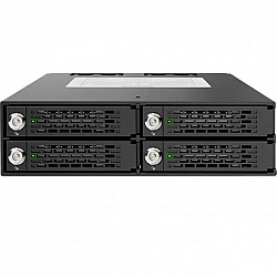 Server backplane 4x6.3cm SATAI-III SAS in 1x5.25