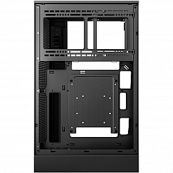 DeepCool CH270 Digital Micro ATX Mini Tower Case with Glass Panel (Black)