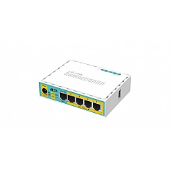 NET ROUTER 10/100M 5PORT HEX/POE LITE RB750UPR2 MIKROTIK