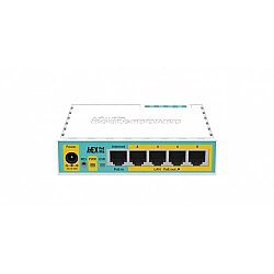NET ROUTER 10/100M 5PORT HEX/POE LITE RB750UPR2 MIKROTIK