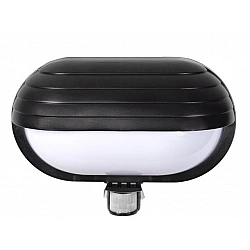 Maclean wall luminaire, with PIR sensor, max. 60W, 180°, MCE33B