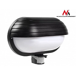 Maclean wall luminaire, with PIR sensor, max. 60W, 180°, MCE33B