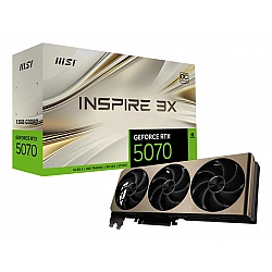 Vaizdo plokštė NVIDIA MSI RTX 5070 V532-006R 12GB GDDR7 192-bit 3 ventiliatoriai