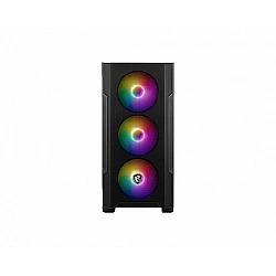 MSI MAG FORGE M100R Side window Black Micro ATX Tower Power supply included No ATX