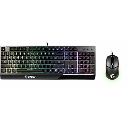 MSI Vigor GK30 COMBO US MSI Vigor GK30 COMBO Keyboard and Mouse Set Wired RGB LED light US