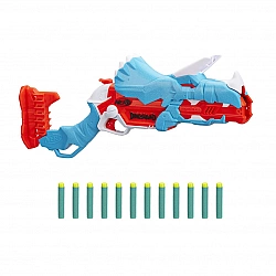 Nerf DinoSquad Tricera-Blast Nerf Gun light blue orange
