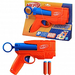 Nerf N Series Ward, Dartblaster blau/orange