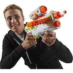 Nerf N-Strike Elite Modulus BattleScout ICS-10 Nerf Gun white orange
