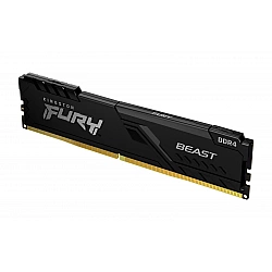 Operatyvinė atmintis Kingston Fury Beast 32GB (2x16GB) DDR4 3600MHz CL18, Juoda