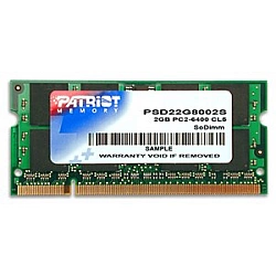Operatyvinė atmintis Patriot DDR2 2GB 800MHz CL5 SODIMM