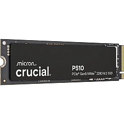 SSD CRUCIAL P510 2TB M.2 PCIe Gen5 NVMe TLC Write speed 8700 MBytes/sec Read speed 10000 MBytes/sec TBW 1200 TB CT2000P510SSD8