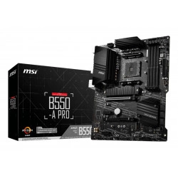 Pagrindinė plokštė MSI B550-A PRO ATX DDR4 PCIe 4.0 M.2 SATA AM4