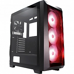 Performance C XG131 X712.RGB, Midi Tower, PC, Black, ATX, micro ATX, Mini-ATX, ABS