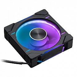 PHANTEKS D30 PWM Reverse Airflow D-RGB fan - 120mm, black