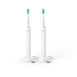 Philips Sonic Electric Toothbrush Sonicare 3100 series HX3675/13 Rechargeable For adults Number of brush heads included 2 Number of teeth brushing modes 1 Sonic technology White