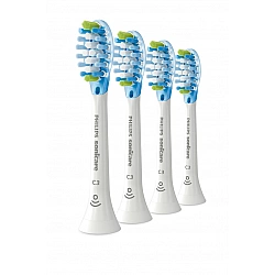 Philips Sonicare C3 Premium Plaque Defence Toothbrush heads HX9044/17 Heads For adults Number of brush heads included 4 Number of teeth brushing modes Does not apply White
