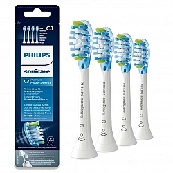 Philips Sonicare C3 Premium Plaque Defence Toothbrush heads HX9044/17 Heads For adults Number of brush heads included 4 Number of teeth brushing modes Does not apply White