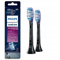 Philips Standard Sonic Toothbrush Heads HX9052/33 Sonicare G3 Premium Gum Care Heads For adults and children Number of brush heads included 2 Number of teeth brushing modes Does not apply Black