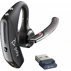 Voyager 5200 UC USB-A headset + BT600 dongle TAA, wireless, office call centre, 20 g, headphones