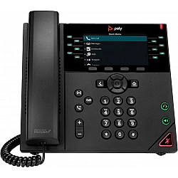 VVX 450 12-LINE BIZ-IP-PHONE DUAL 10/100/1000 ETHERNET-NO PS