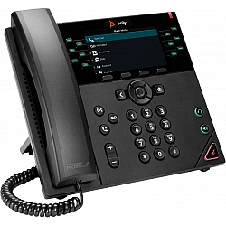 VVX 450 12-LINE BIZ-IP-PHONE DUAL 10/100/1000 ETHERNET-NO PS