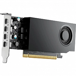 PNY NVIDIA A400 4GB LowProfile PCI-Express 3.0 x16, LP4 GB GDDR6 64-bit 3x Mini DP 1.4 Installguide, Supportguide 4x mDP to DP adapter, 1x LP bracket