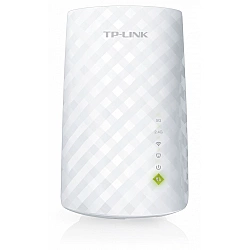 TP-LINK Extender RE200 802.11ac 2.4GHz/5GHz 300+433 Mbit/s 10/100 Mbit/s Ethernet LAN (RJ-45) ports 1 MU-MiMO No no PoE Antenna type 3xInternal