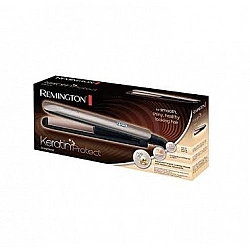 Remington Keratin Protect Hair Straightener S8540 Ceramic heating system Display LCD Temperature (max) 230 °C Bronze/Black