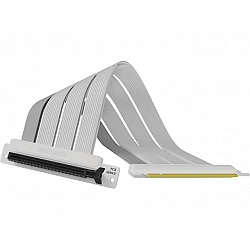 Riser Cable PCIe 4.0 x16 white/grey, 30cm