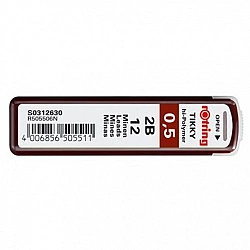 rOtring Polymer Leads - 2B - 0,5 mm