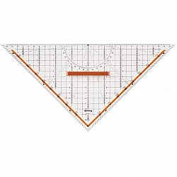 ROTRING Zeichendreieck TZ-Dreieck 32 cm Griff abnehmbar