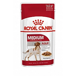 ROYAL CANIN SHN Medium Adult in sauce - wet food for adult dogs - 10x140g