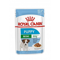 ROYAL CANIN SHN Mini Puppy w sosie - mokra karma dla szczeniąt - 12X85g