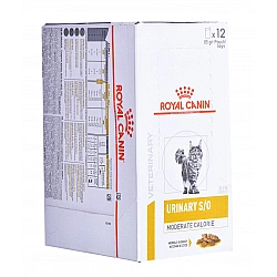 ROYAL CANIN Urinary S/O Moderate Calorie - wet cat food - 12 x 85g