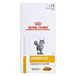 ROYAL CANIN Urinary S/O Moderate Calorie - wet cat food - 12 x 85g
