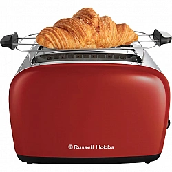 Russell Hobbs 2-slice toaster, extra wide toast slots, defrost function, reheat function, bread (265