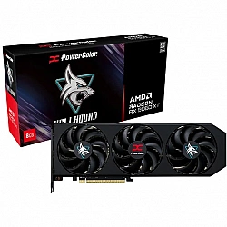 Powercolor Radeon RX 9060 XT Hellhound 8GB OC Grafikkarte - 8GB GDDR6, 2x HDMI, 2x DP