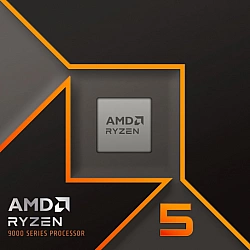 Procesorius AMD Ryzen 5 9600X, 6 branduoliai, 12 gijų, 3.9-5.4GHz, 38MB, 65W, AM5