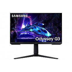 LCD Monitor SAMSUNG Odyssey G3 24 Gaming Panel VA 1920x1080 16:9 180Hz Matte 1 ms Swivel Pivot Height adjustable Tilt Color Black LS24DG300EUXEN