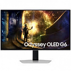 Monitor SAMSUNG LS27DG610SUXEN 27 Gaming Panel OLED 2560x1440 16:9 240Hz Matte 0.03 ms Swivel Pivot Height adjustable Tilt Color Silver LS27DG610SUXEN