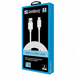 SANDBERG 136-14 Sandberg Kabel USB-C 3.1 - USB 3.0 2m
