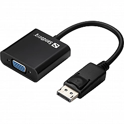 SANDBERG Adapter DisplayPort>VGA - VGA-Adapter - DisplayPort (M)