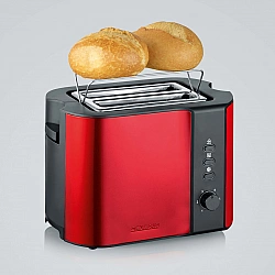 Severin AT 2217 Toaster 2 slice(s) Black Red 800 W (AT2217)