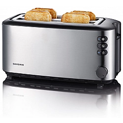 Severin Toaster 4 slice stainless steel AT 2509 (AT2509)