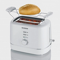 Severin AT 4324 toaster 2 slice(s) 850 W White