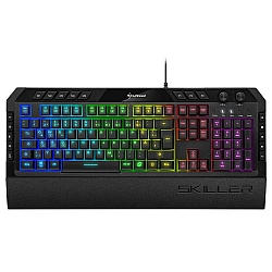 Sharkoon Skiller SGK5 keyboard Gaming USB QWERTZ German Black