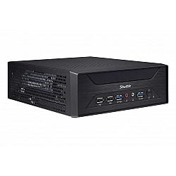 Shuttle XPC slim Barebone XH510G - S1200, Intel H510, 1xDP, 1xHDMI, 1x PCI-E 16X, 1x LAN, 1x 2.5, 2x M.2, 24/7 permanent operation