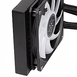 SilverStone VIDA 120 SLIM, complete water cooling, black - 120mm