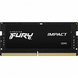 SO-DIMM 8 GB DDR5-4800 , Arbeitsspeicher schwarz, KF548S38IB-8, Impact, INTEL XMP